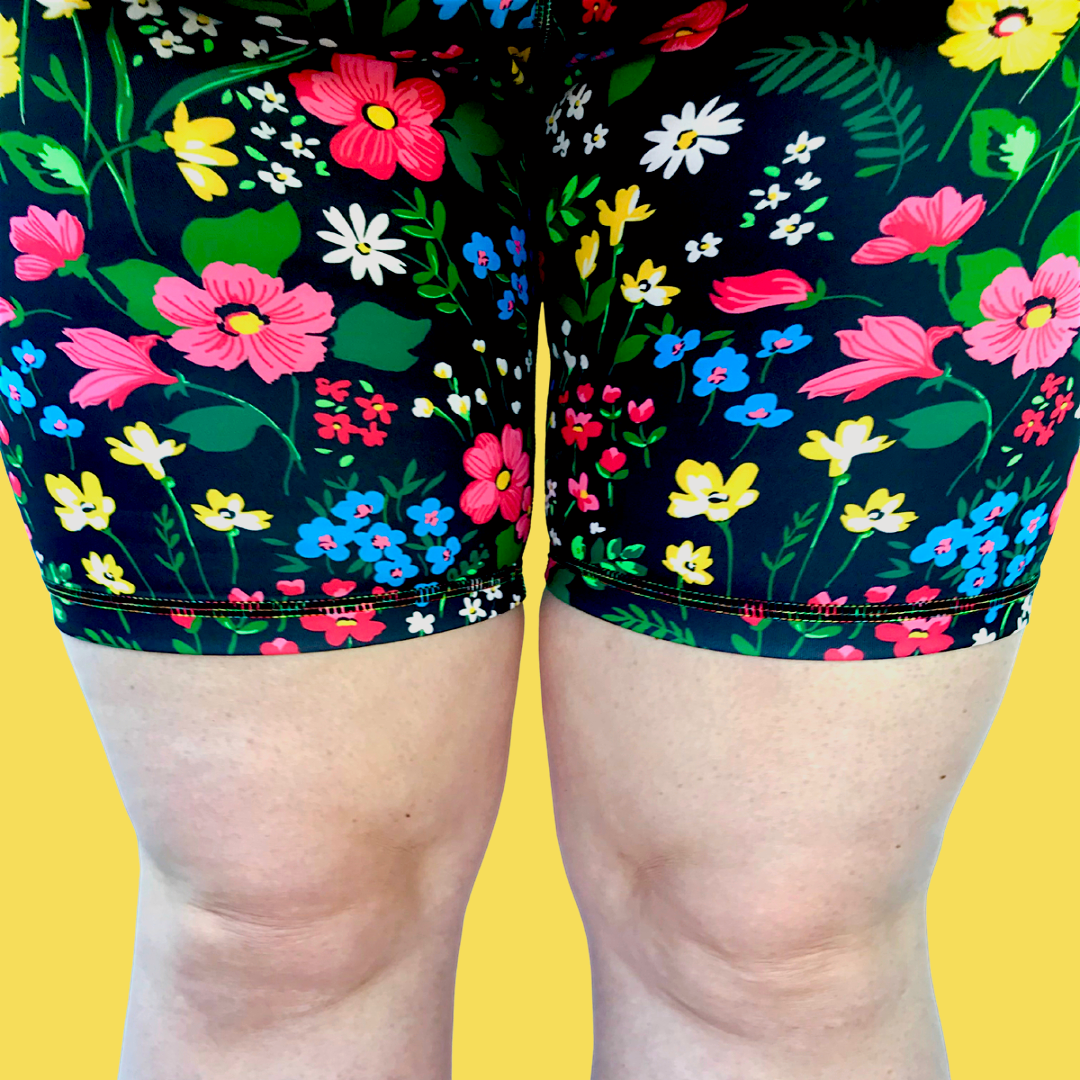 Phoebe Active Shorts - Mid 8" Inside Leg SUPER HIGH RISE